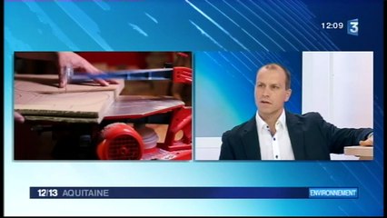 Des meubles en carton recyclé