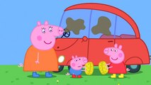 Peppa pig Castellano Temporada 1x33 Lavando el Coche