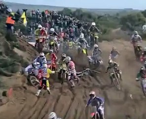 Motocross racing accident new