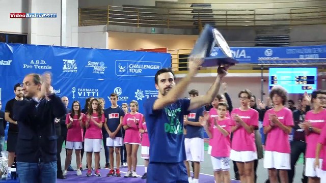 Ivan Dodig vince il Challenger Castel del Monte - il Sindaco di Andria annuncia quarta edizione