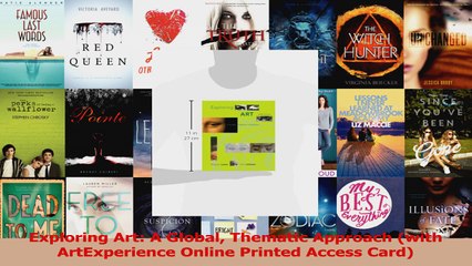 PDF Download  Exploring Art A Global Thematic Approach with ArtExperience Online Printed Access Card Download Full Ebook
