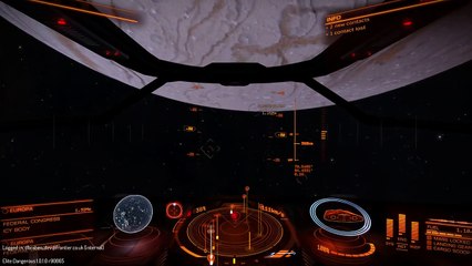 Elite : Dangerous - Sneak peek - Europa from orbit