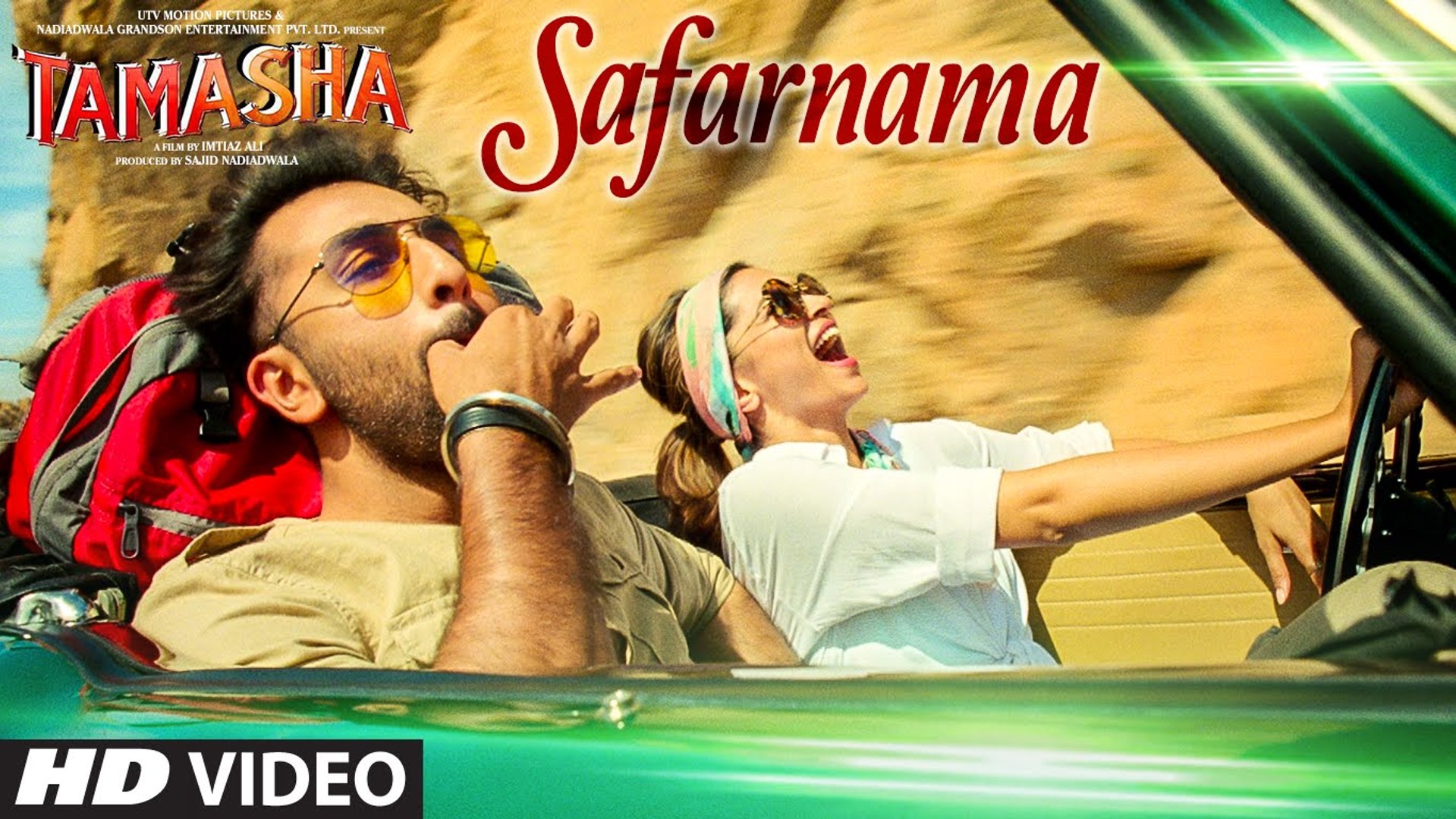 Safarnama Video Song  Tamasha  Ranbir Kapoor, Deepika Padukone  T-Series
