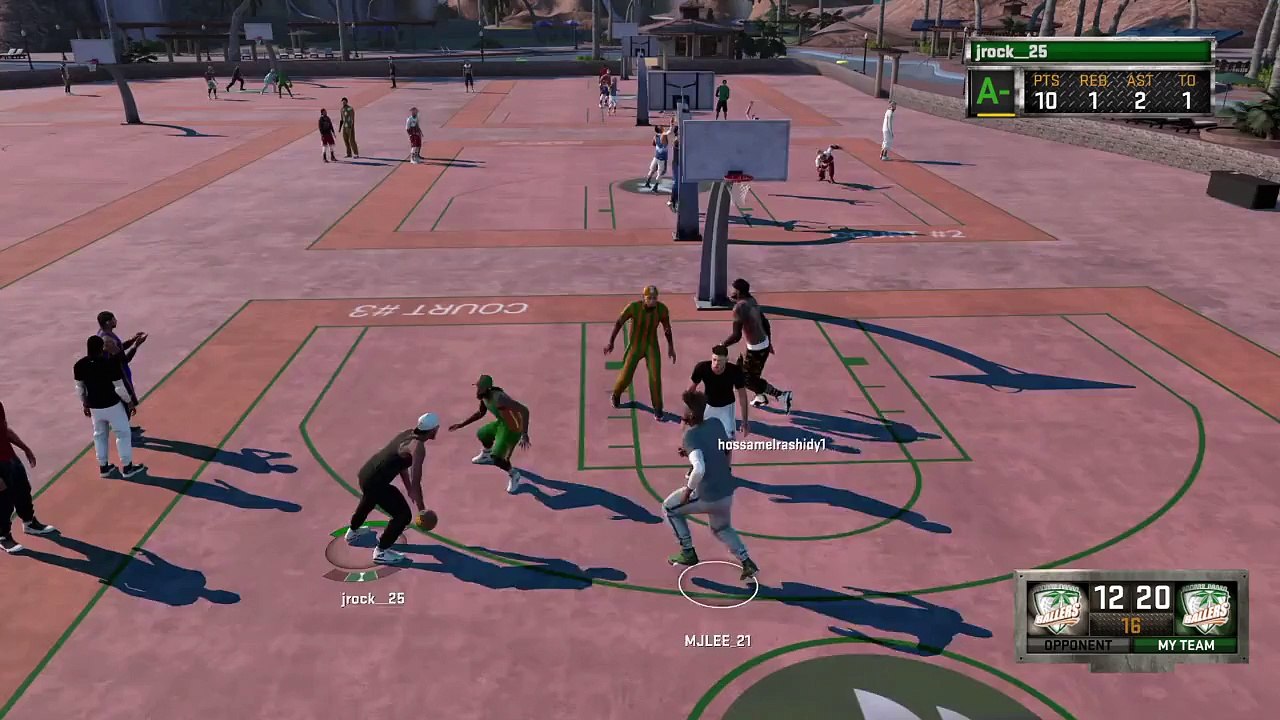 NBA 2K16 ankle breaker