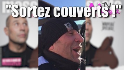 Les conseils de Vincent : "Sortez couverts !"