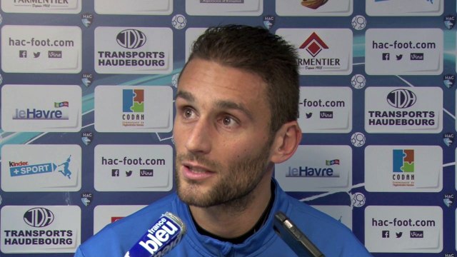 Avant HAC - Evian TG, ITV de Cédric Cambon