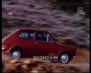 Fiat 127 old commercial