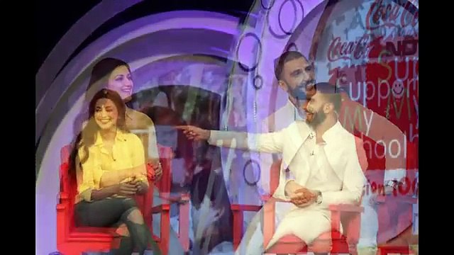 Ranveer Singh, Cricketer Saurav Ganguly, Sonali Bendre at Support My School campaign by NDTV and Coca Cola in Mumbai