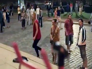 Training bikes on town square - light up your world