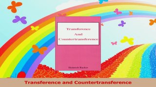 Transference and Countertransference Read Online