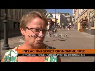 Inflacioni godet ekonominë ruse - Top Channel Albania - News - Lajme