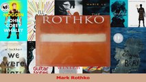 PDF Download  Mark Rothko PDF Online