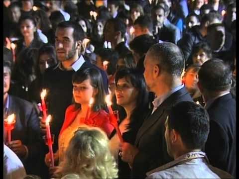 PASHKET NE SARANDE MERR PJESE NE KREMTIM EDHE LIDERI OPOZITES EDI RAMA LAJM