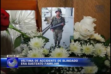Crónica  Viva - Velan cuerpo de joven aplastado por un blindado