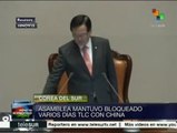 Congreso de Corea del Sur aprueba TLC con China