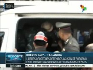 Ejército tailandés arresta a líderes de oposición