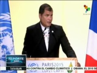 Ecuador propone ante la COP21 crear una corte de justicia ambiental