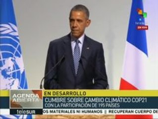 COP21: EE.UU. reconoce su responsabilidad en el calentamiento global