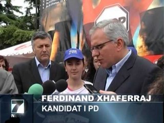 TECI NE DURRES DY KANDIDATET KUNDERSHTOJNE NDERTIMIN E TIJ LAJM