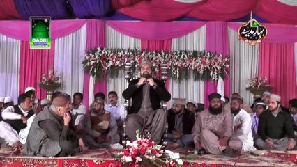 New Rubaiyan by Qari Shahid Mahmood Qadri at Mehfil e naat Bahar e Madina 2015 Gevan Gondal Shahpur