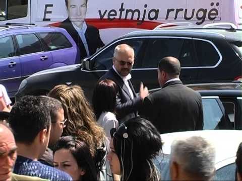 FUSHATA E RAMES KREU I SOCIALISTEVE NDALET NE DURRES DHE ELBASAN LAJM
