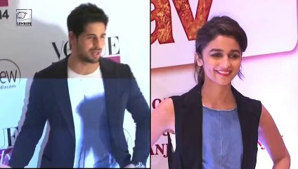 Alia Bhatt And Sidharth Malhotra SPOTTED At Tamasha Screening