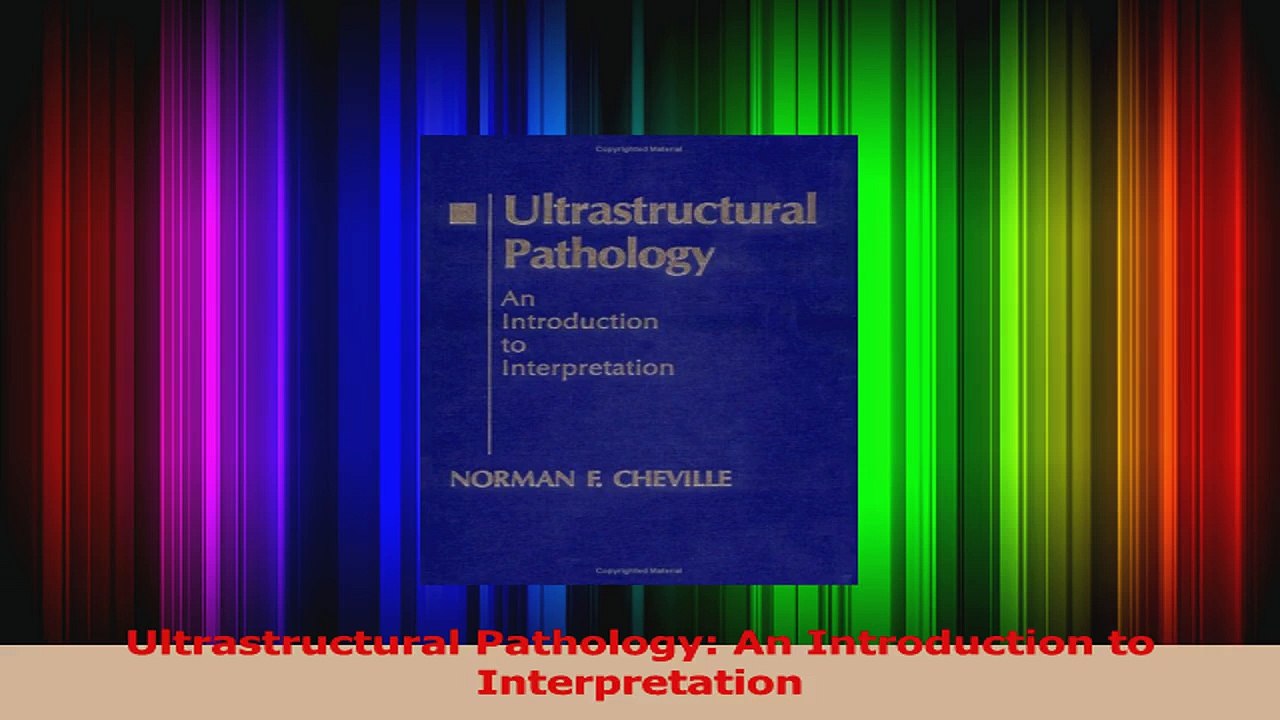 Ultrastructural Pathology An Introduction to Interpretation PDF