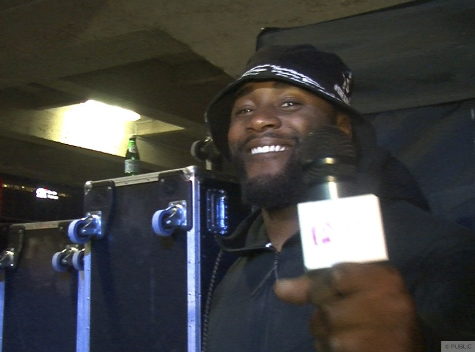 Exclu video : En mode “En léger” avec Gradur à la soirée Nike !