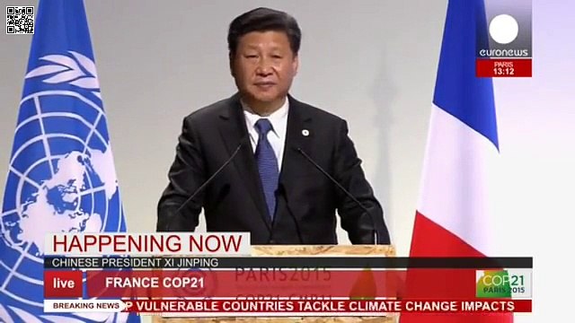 Xi JINPING / Chine / COP21 Paris / Discours intégral