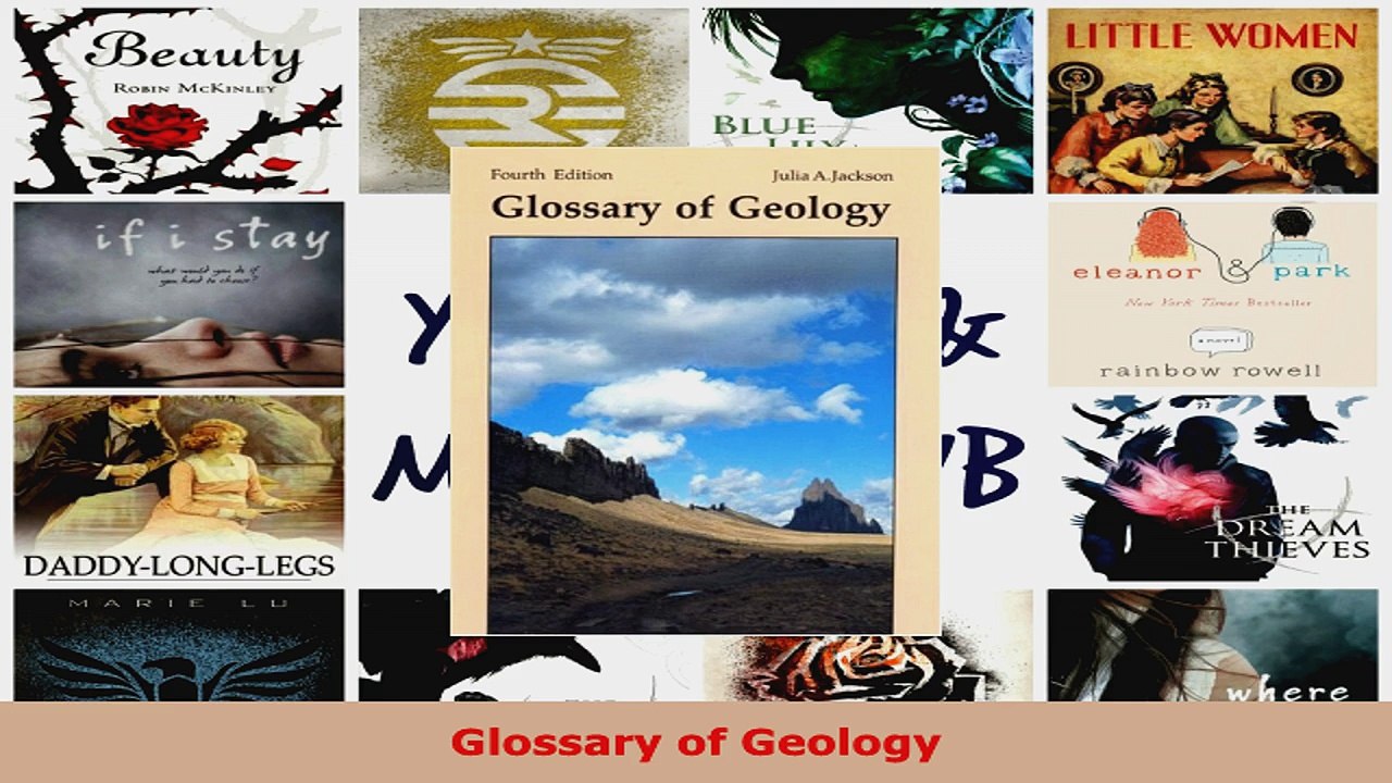 Download  Glossary of Geology Ebook Online