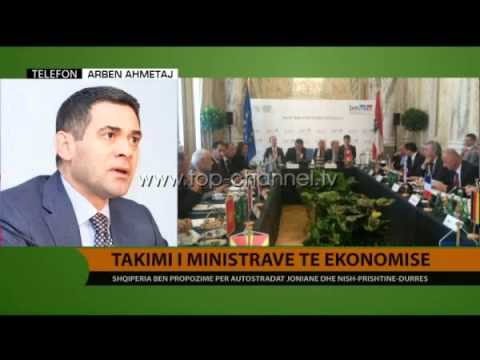 Takimi i ministrave të Ekonomisë - Top Channel Albania - News - Lajme