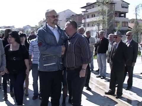 PARKU I RI I TIRANES EDI RAMA INAGURON PARKUN TE ISH FUSHA E AVIACIONIT LAJM