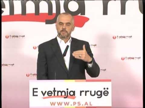 RAMA PER ZGJEDHJET FITUES NE TIRANE,PRESIM FITORE NE GJITHE SHQIPERINE LAJM