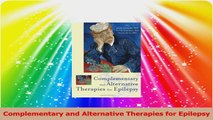Complementary and Alternative Therapies for Epilepsy PDF