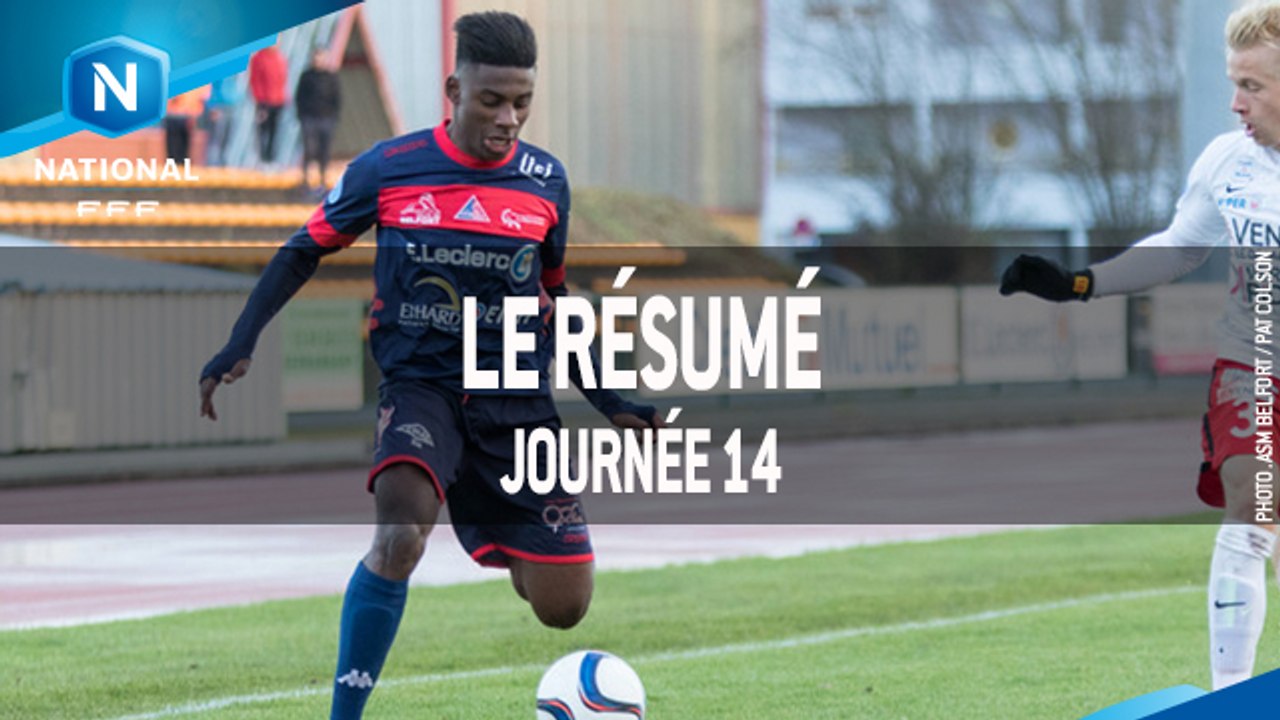 Championnat National : tous les buts de la 14e...