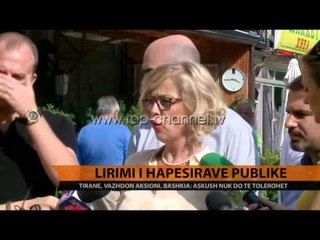 Tiranë, lirimi i hapësirave publike - Top Channel Albania - News - Lajme