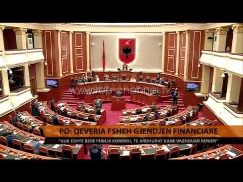 PD: Qeveria po fsheh gjendjen financare - Top Channel Albania - News - Lajme