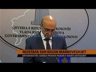 Mustafa shpjegon marrëveshjet - Top Channel Albania - News - Lajme