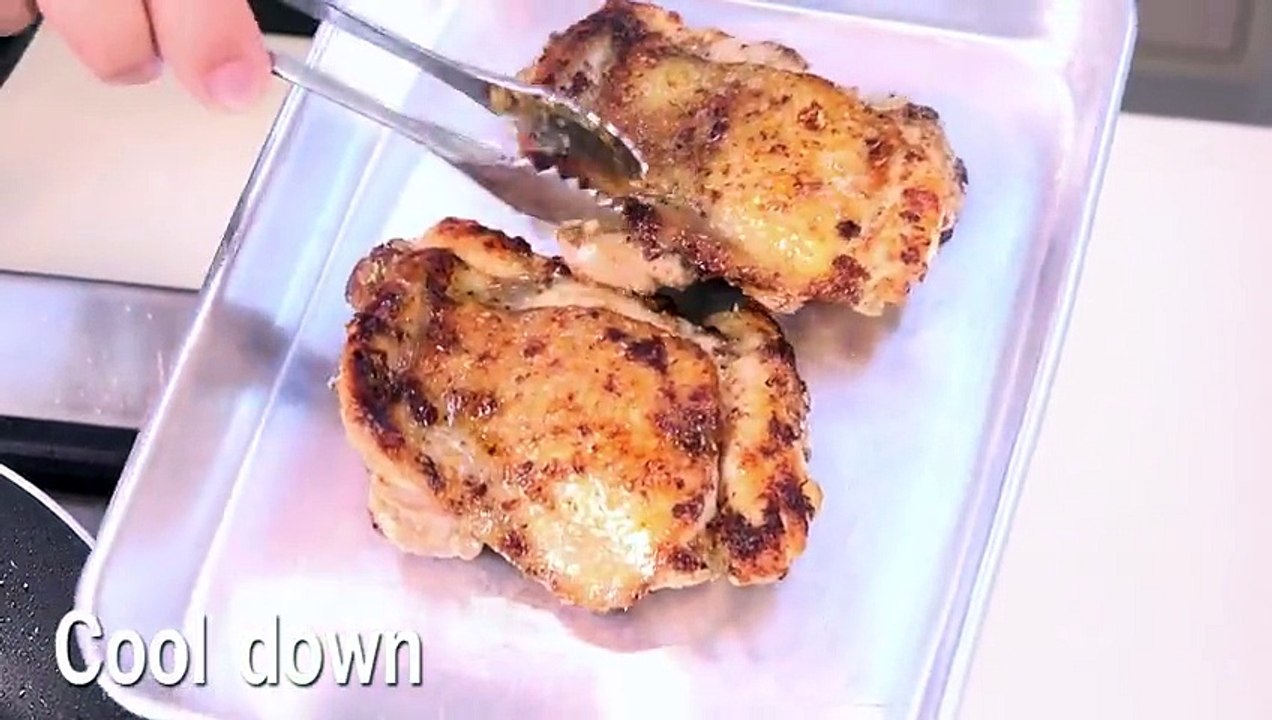 Spicy Grilled Chicken Salad (Thai Food) – Yum Gai Yang ยำไก่ย่าง