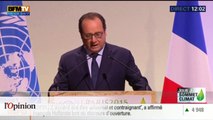 COP21 - F. Hollande : « Les bons sentiments ne suffiront pas »