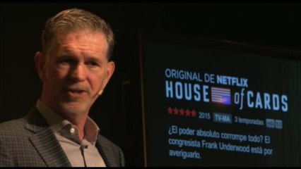 Netflix prevé cambios en la televisión ante auge de plataformas por internet