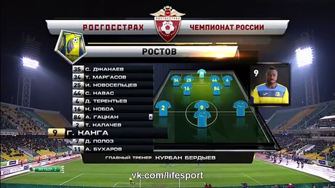 FC Krasnodar 2 - 1 FK Rostov All Goals & Highlight 30.11.2015 HD