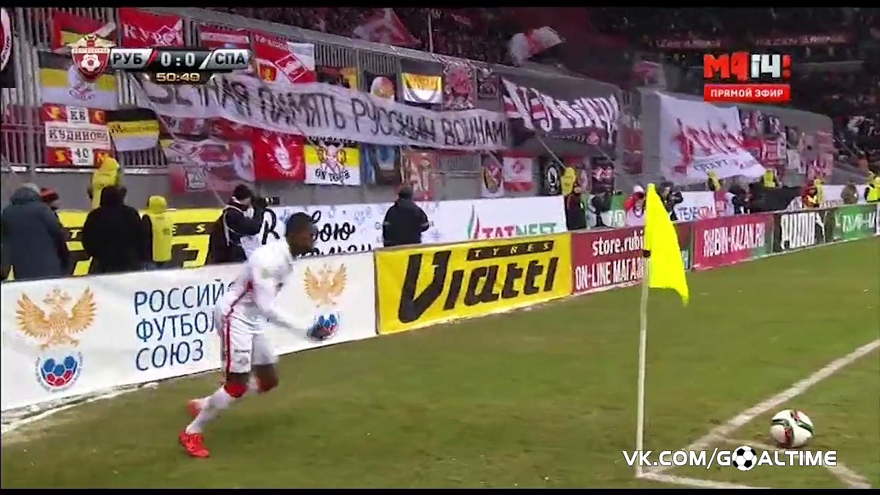 Rubin Kazan 2–2 Spartak Moscow All Goals Full Highlights HD 30.11.2015