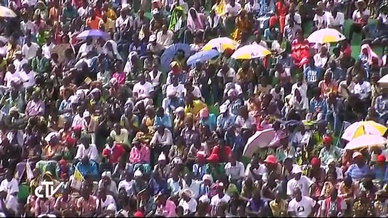 Holy Mass with Pope Francis, from Barthélémy Boganda Stadium, Bangui