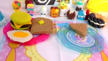 Playdoh Food Breakfast Maker Molds Playset Play doh Plasticine Toy Unboxing Cookieswirlc V