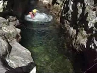 Vidéo canyoning