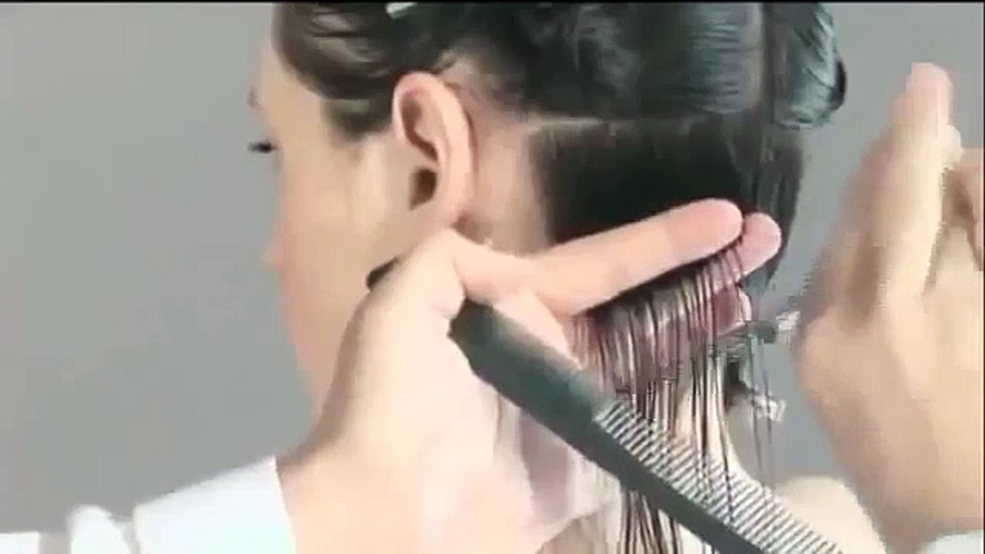 Bob Haircut With Graduation How To Cut Graduated Bob Haircut Step