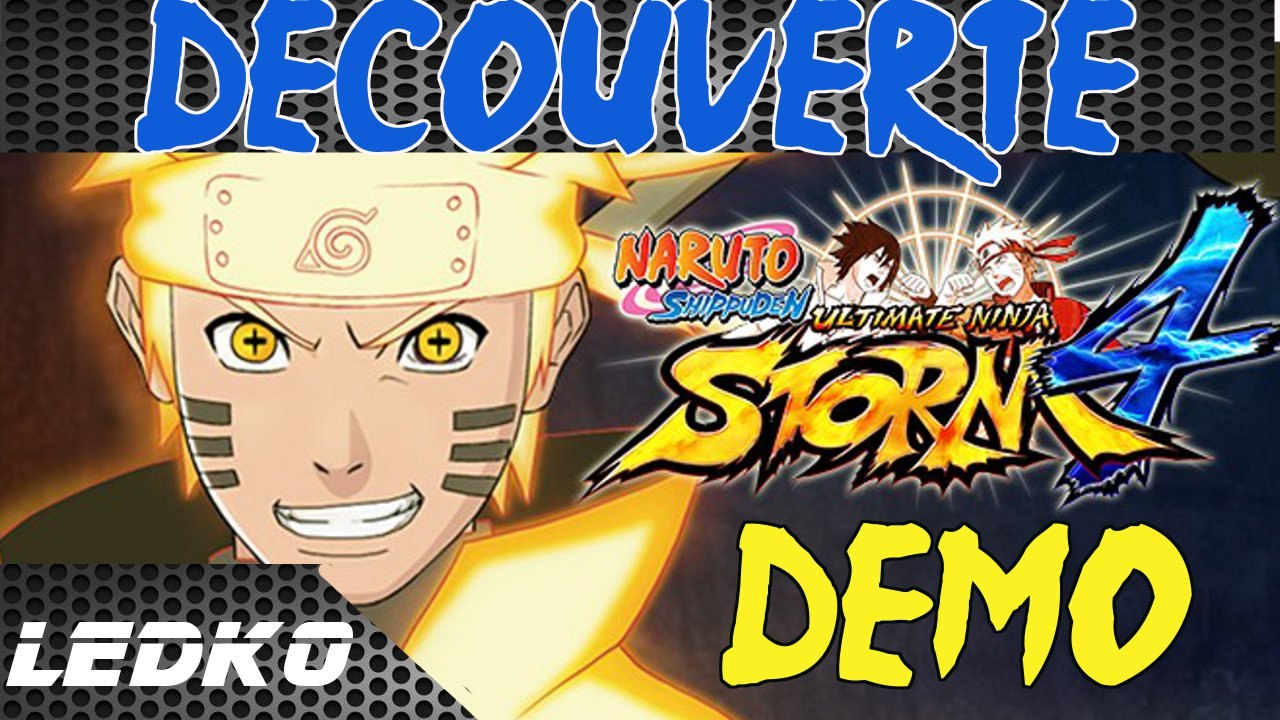 [PS4] Naruto Shippuden Ultimate Ninja Storm 4 (DEMO)(JAP)