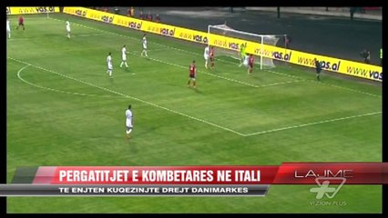 Kombëtarja shqiptare ndeshje me Danimarkën - News, Lajme - Vizion Plus