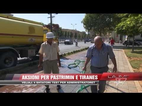 Aksioni për pastrimin e Tiranës - News, Lajme - Vizion Plus